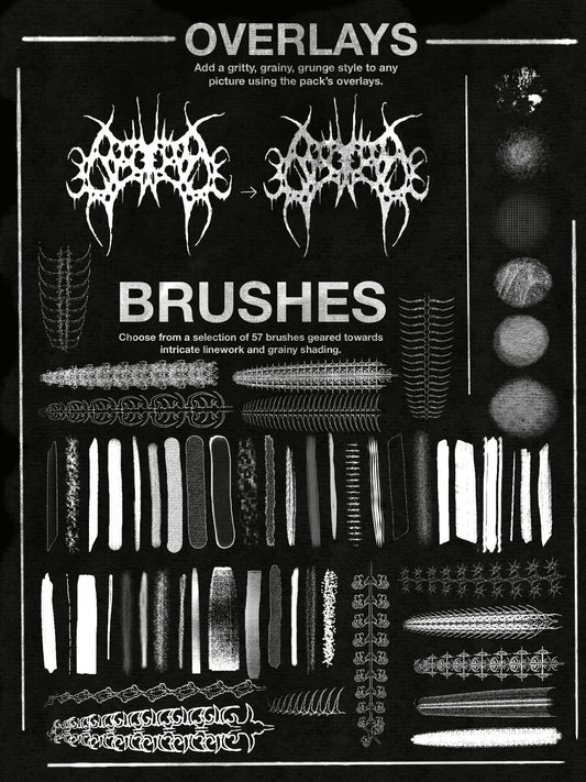 BRUTAL XL BRUSH PACK