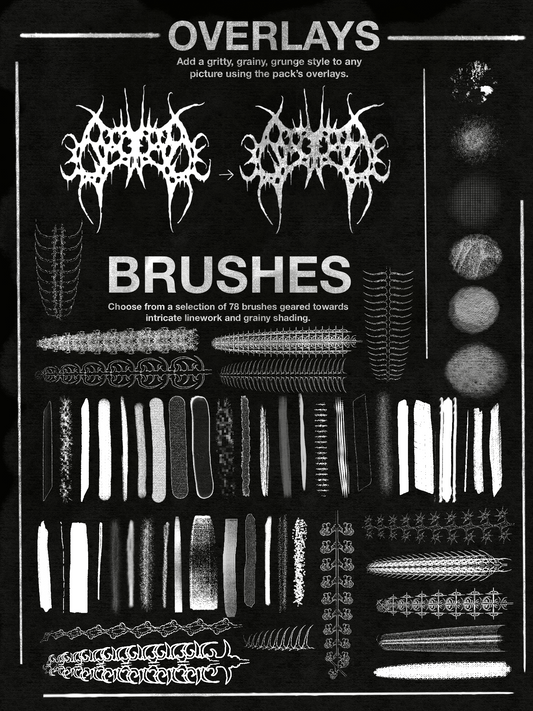 BRUTAL XXL BRUSH PACK