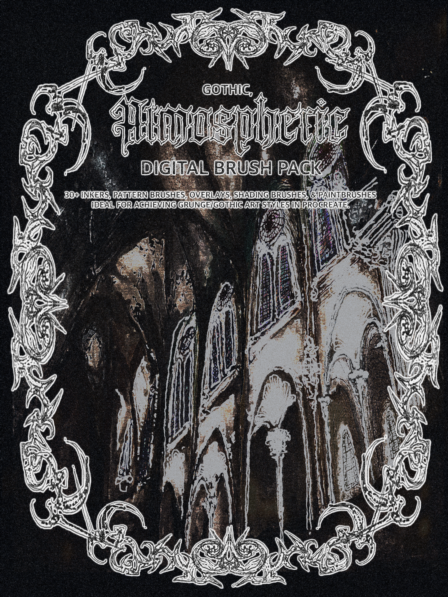 Gothic Digital Painter's Kit