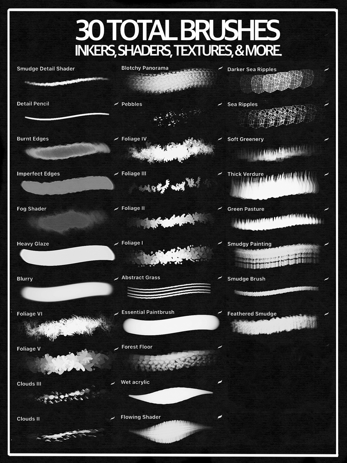 Gothic Digital Painter's Kit