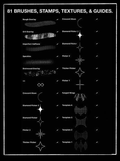 BRUTAL XL BRUSH PACK