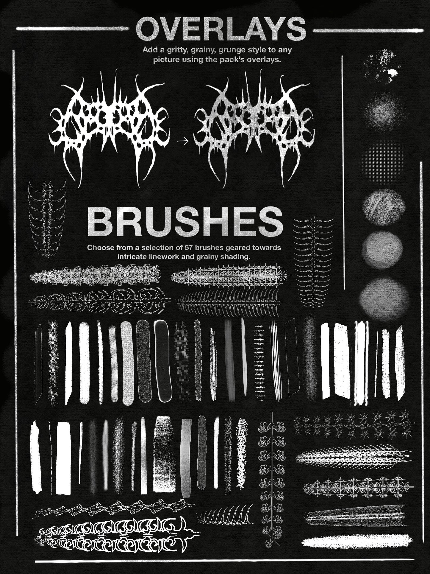 BRUTAL XL BRUSH PACK