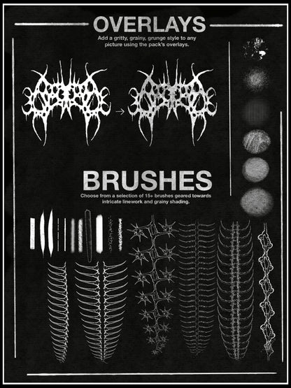 BRUTAL Brush Pack - 40 BRUSHES