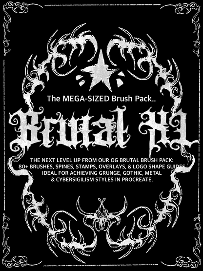 BRUTAL XL BRUSH PACK