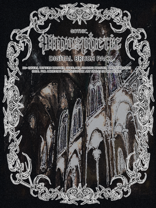 Gothic Digital Painter's Kit