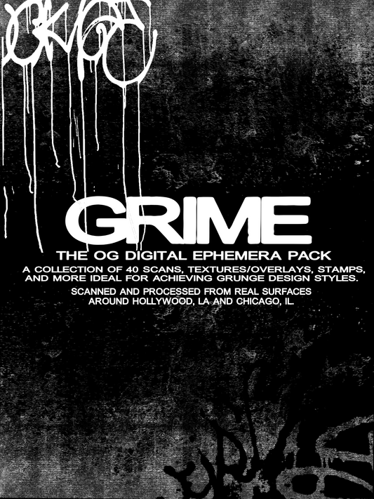 GRIME: The OG Digital Ephemera Pack