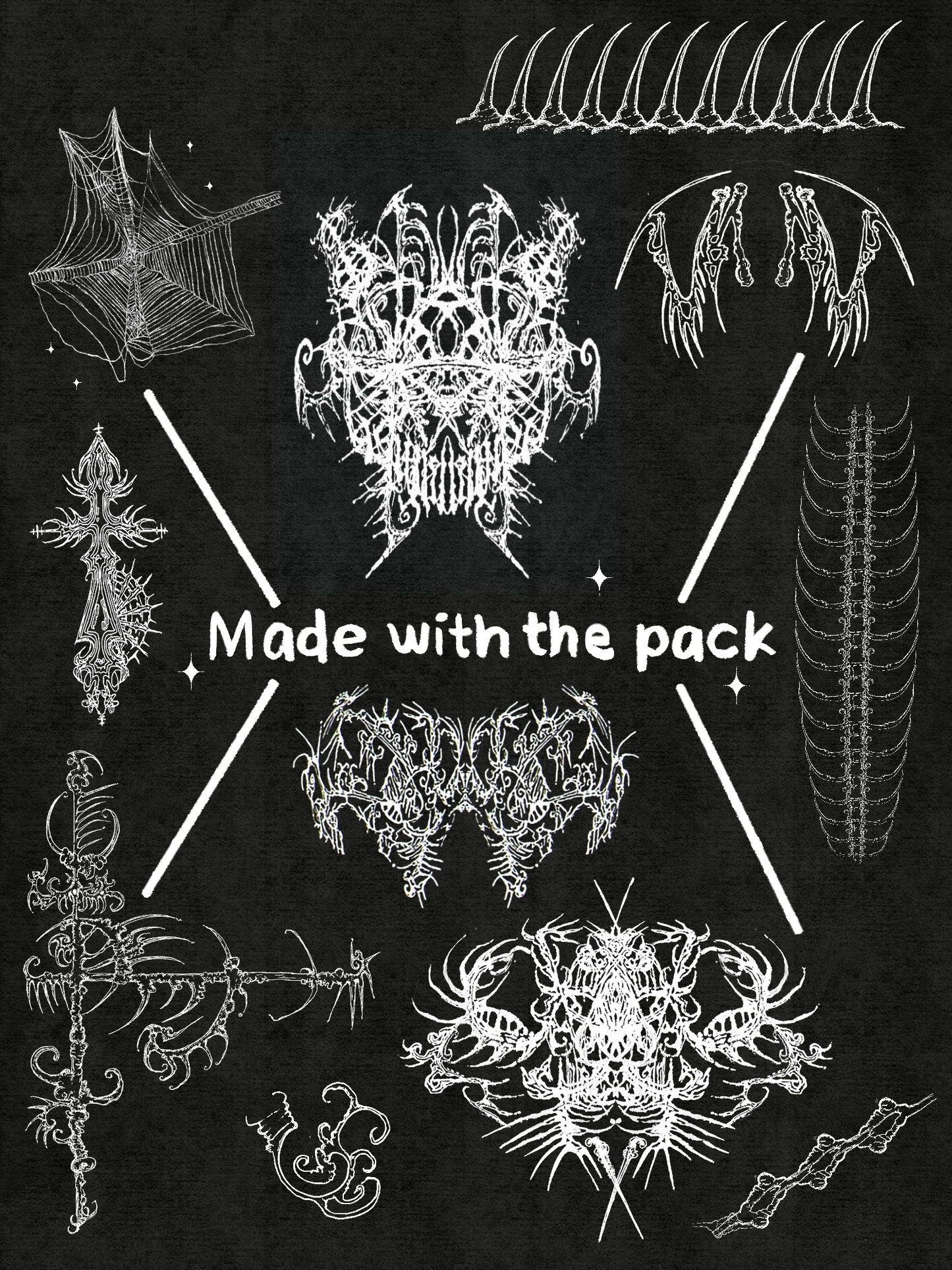 BRUTAL Brush Pack - 40 BRUSHES