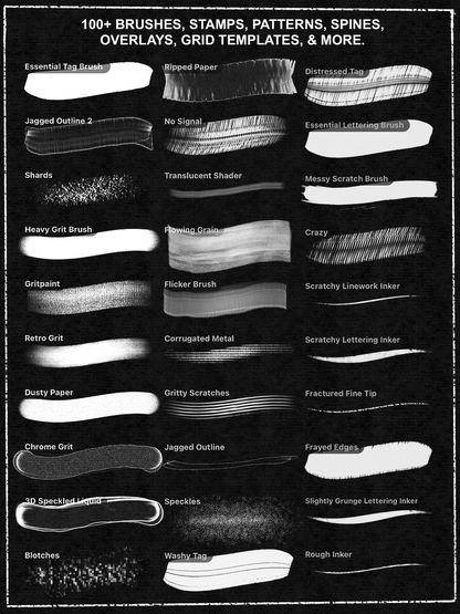 BRUTAL XXL BRUSH PACK